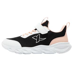 特步童鞋儿童春秋密网款透气轻便运动鞋女童魔术贴缓震减震跑步鞋