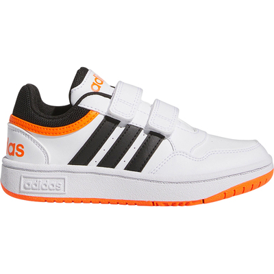 Adidas/阿迪达斯正品HOOPS 3.0小童魔术贴低帮运动鞋IG6106