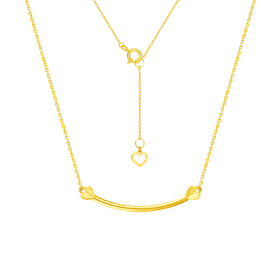 周大福SOINLOVE微笑18K金项链