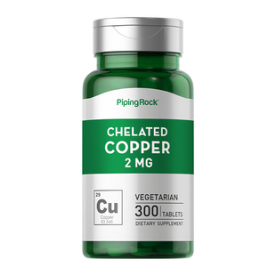 300片 补铜微量元素补充铜元素补铜葡萄糖酸铜辅助造血白斑螯合铜