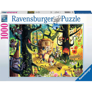 睿思Ravensburger绿野仙踪1000片德国进口拼图成人益智玩具卡通