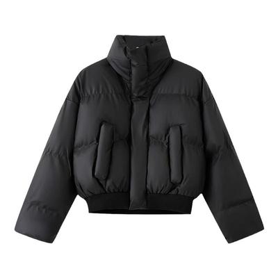 高级感立领短款羽绒棉服逸古森