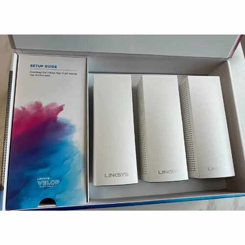 议价LINKSYS/领势WHW03V2VEOLP三频AC6600M支持Homekit高通四核