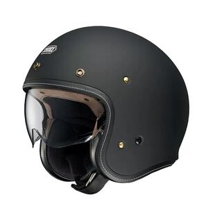 SHOEI JO摩托车头盔半盔四分之三盔复古盔男女士冬季巡航四季通用