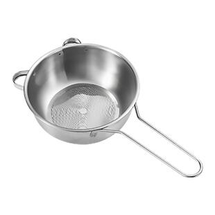 不锈钢淘小米神器洗米筛淘米盆细孔过滤勺厨房家用洗菜盆沥水果篮