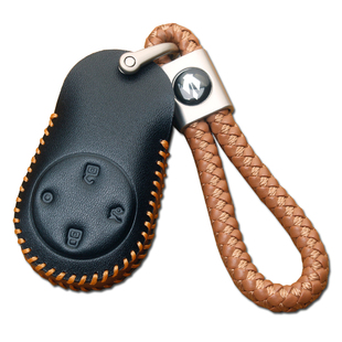 适用埃安AION i60钥匙套真皮新款AION UTsuper汽车遥控保护包扣