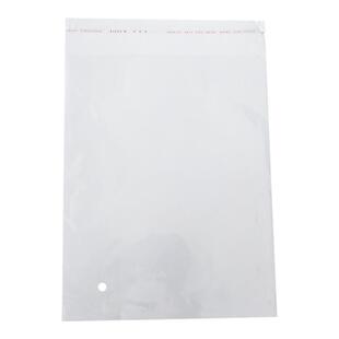 opp不干胶自粘衬衫服装A4杂志包装透明塑料袋子5丝24*34定做订制