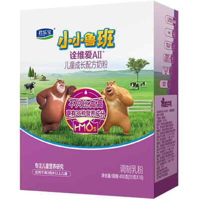 君乐宝小小鲁班4段A2奶粉400g
