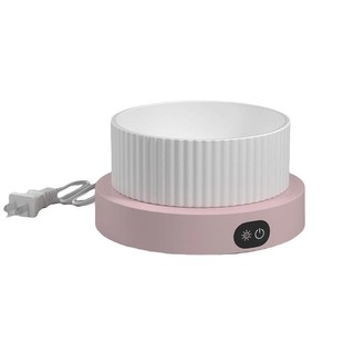 恒温猫咪饮水机酸奶机自动循环加热狗狗喝水陶瓷碗宠物小猫喂水器