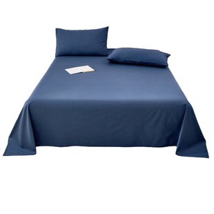 床单单件宿舍单人1米2被单枕套非全棉纯棉三件套四季通用2026新款