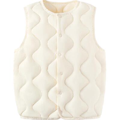 junejunior儿童羽绒马甲