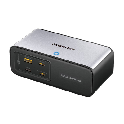 品胜100W氮化镓桌面充电器扩展坞