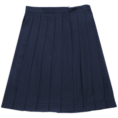 心脏地震jk制服校供绀色半身裙