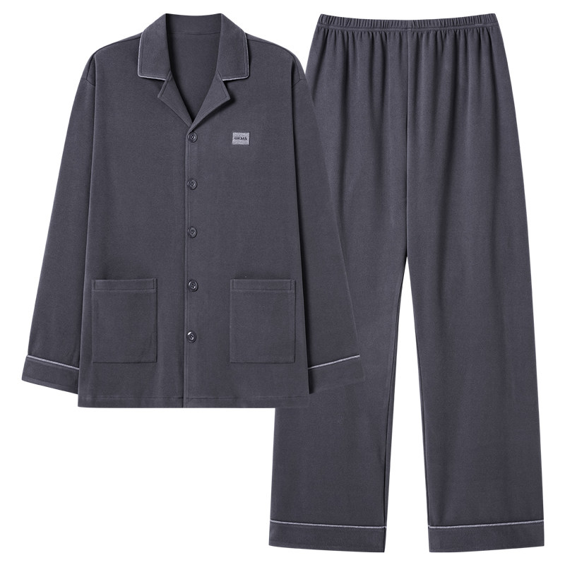 浪莎男士德绒睡衣保暖家居服