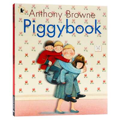 朱家故事 英文原版绘本 Piggybook 安东尼布朗 Anthony Browne 吴敏兰推荐书单 英文版儿童英语启蒙图画故事书 平装进口原版书籍