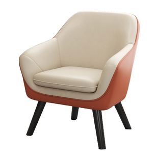 阳台桌子三件套组合休闲区布置单人小沙发轻奢网红茶几套装实木