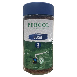 现货 英国Percol Organic instant Coffee速溶咖啡深烘/美式/浓缩