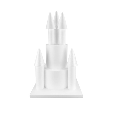 8寸翻糖裱花联系城堡cakeembryo