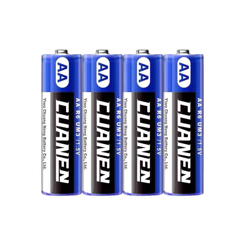创能5号7号碳性普通干电池儿童玩具钟表遥控器家用五号1.5v七号