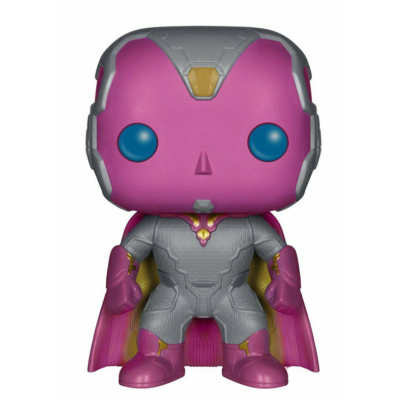 Funko POP正版漫威复仇者联盟2雷神鹰眼幻视摇头公仔手办模型摆件