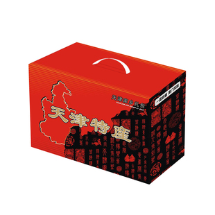 天津特产大礼包 桂发祥十八街麻花 果仁张 崩豆张皮糖张礼盒 包邮