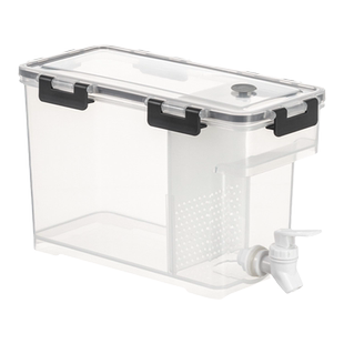 冰箱冷水壶带龙头家用大容量凉水杯耐高温野餐露营果茶果汁饮料桶