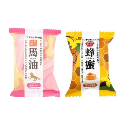 日本pelican沛丽康保湿马油皂