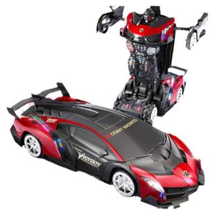 儿童手势感应变形遥控汽车金刚机器人超大充电赛车男孩玩具车礼物