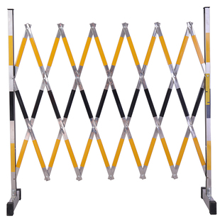 不锈钢可移动伸缩围栏隔离护栏学校户外施工安全折叠围挡护栏栅栏