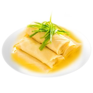 盘点美味上海百叶包肉鸡汁鲜肉千张包家用半成品美食快手菜年夜饭