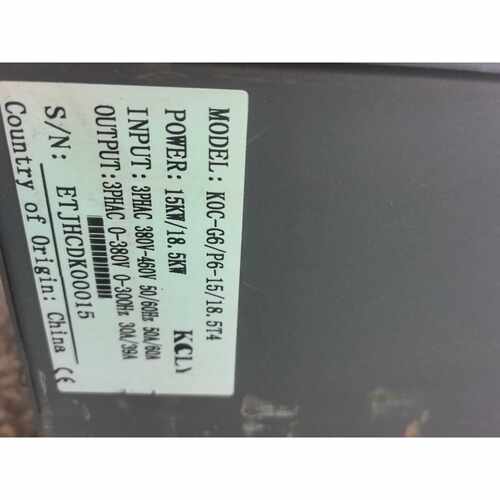 议价科创力源变频器K0C-G6/P6-15/18.5T4，15k