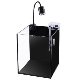 黑背烤漆玻璃鱼缸南美超白缸家用客厅斗鱼小型桌面溪流生态水草缸