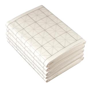 清仓处理加厚半生半熟米字格纸毛笔字书法专用9cm12格15格学生初学楷书500张加厚作品带格子练习书画纸批发