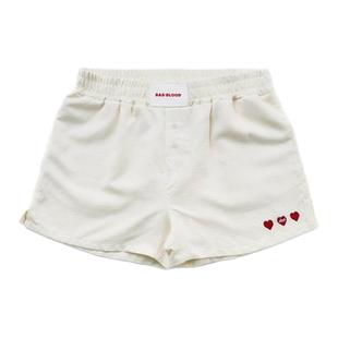 韩国Badblood短裤女夏季宽松百搭居家外穿运动阔腿裤可打底可单穿