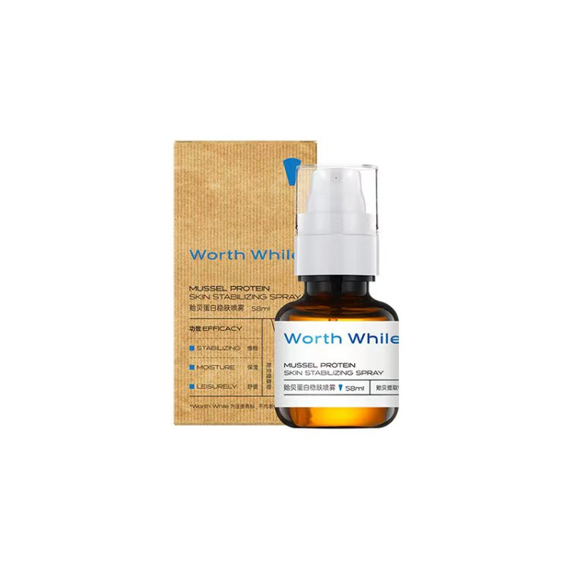 【WorthWhile】贻贝蛋白稳肤喷雾58ml 补水加快皮肤代谢 亮采肌肤