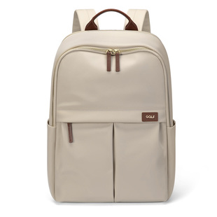 GOLF双肩包女休闲时尚轻便背包大容量14/15英寸笔记本电脑包书包