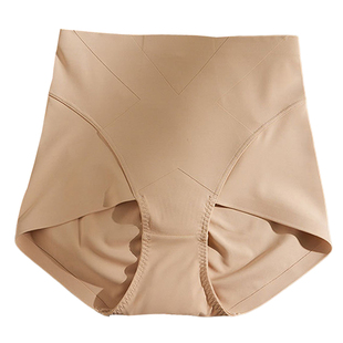 中腰提臀内裤女收腹塑身美体产后收复收臀强力收小肚小平角性感