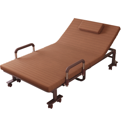 比凯龙加硬折叠床休息椰棕垫