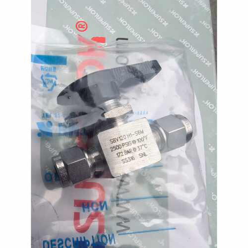 溢价-Superlok6MM卡套球阀SBV120H1