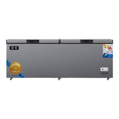 妮雪双温冷冻冷藏卧式大容量冰柜