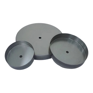 订做铁艺五金灯饰配件直边盘旋压圆盘台灯底座吸顶盘五金加工