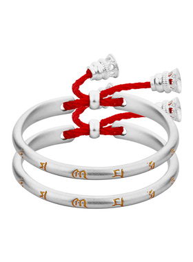 顺钦银楼足银宝宝银手镯