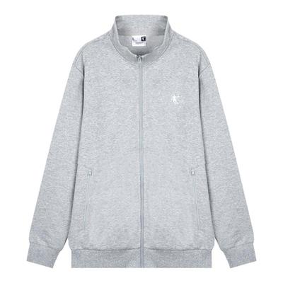 乔丹针织立领开衫拉链卫衣外套