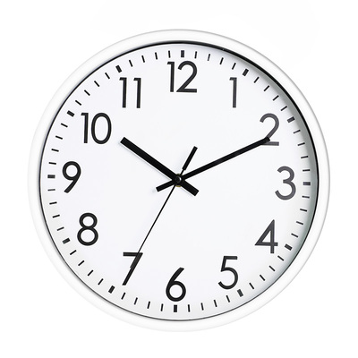 免打孔挂钟现代客厅钟表卧室时尚挂表家用石英钟简约静音时钟挂墙