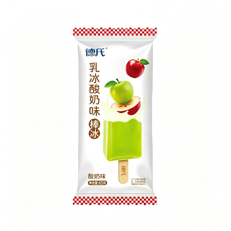 德氏冷饮乳冰酸奶味夹心雪糕冰棍
