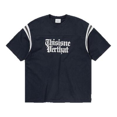 thisisneverthat®Football Tee 25夏季新款球衣款美式短袖T恤
