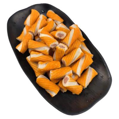 鸿津三纹鱼卷鱼肉卷淡水丸麻辣烫串串香韩国料理火锅食材商用鱼糕