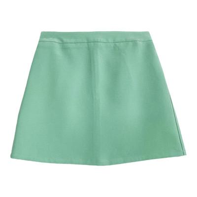 绿色小个子A字显瘦半身裙简约风流行气质短裙时尚休闲洋气C￥21c