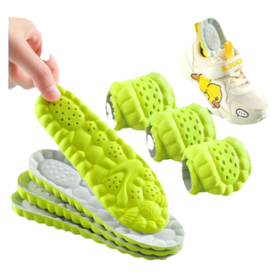 儿童运动鞋垫男童女宝宝小孩专用吸汗防臭气垫减震可裁剪乳胶小童