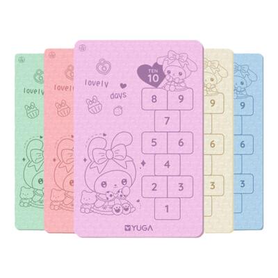 YUGA草莓兔超大双人瑜伽垫地毯式